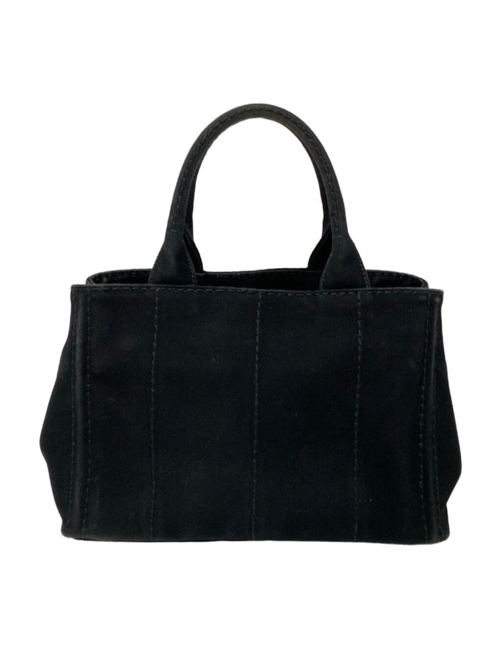 Prada Tote Canapa Black Inside - Picture 3 of 15